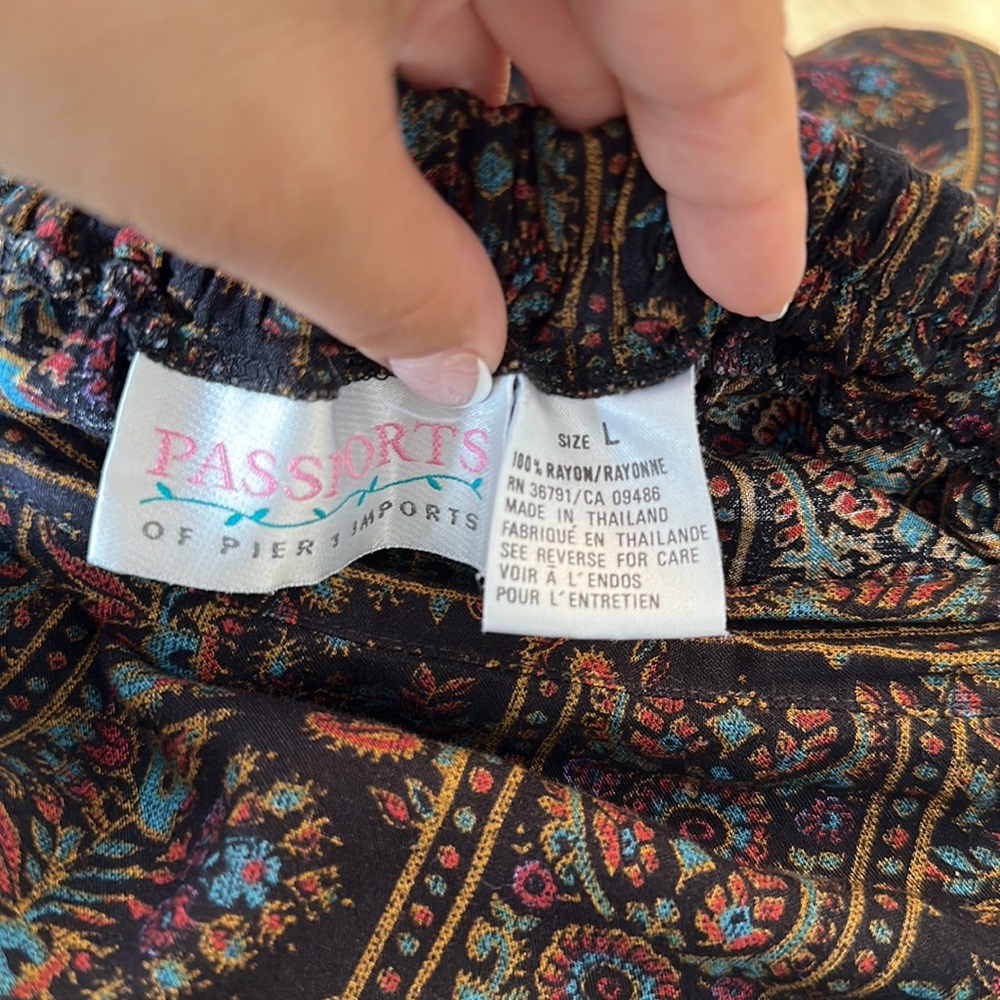 Passports Of Pier One Vintage Skirt